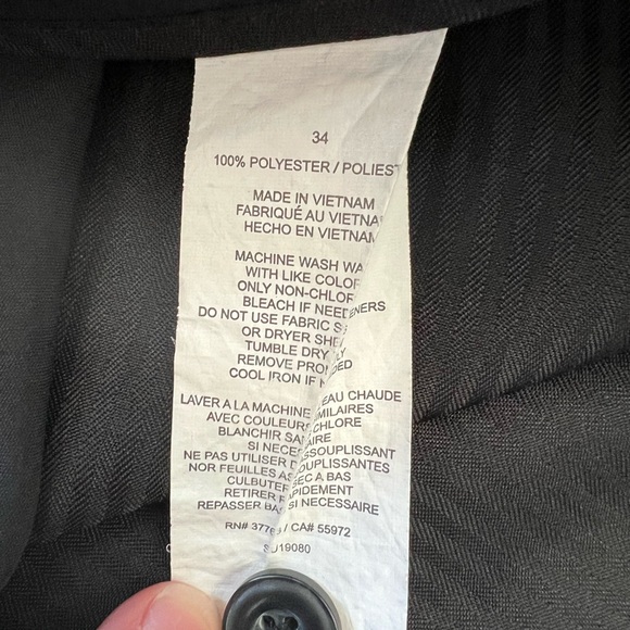 PGA Tour Men's Black Performance Golf Shorts Black - Picture 4 of 7